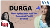 Mavi eyalet New York'tan Demokrat Partili seçmen Durga